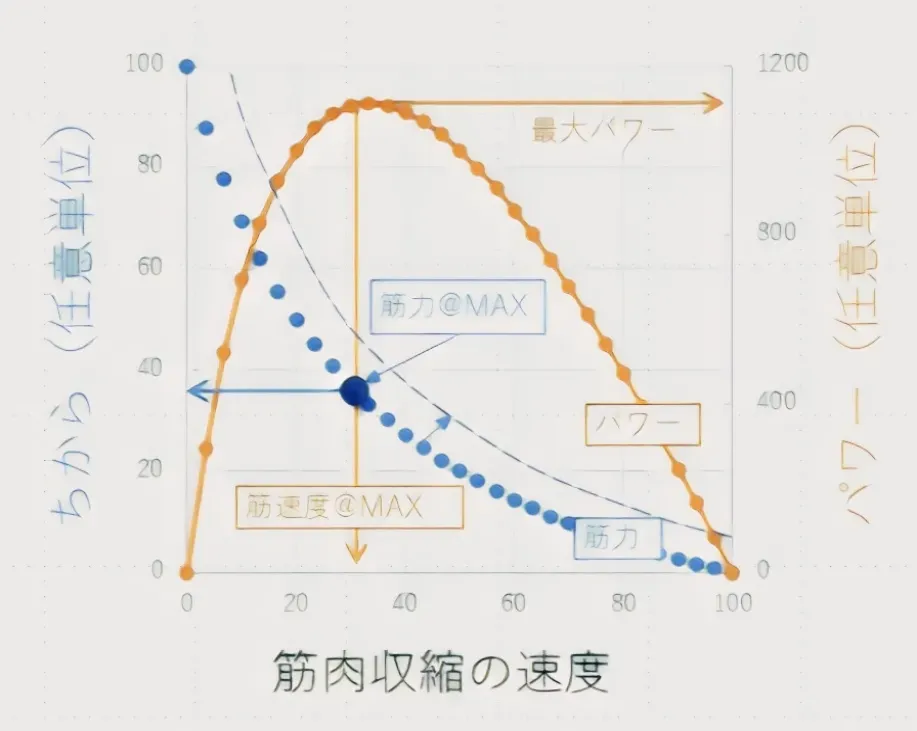 パワーとスピード