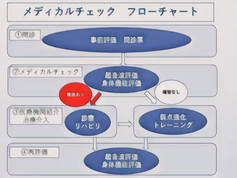 メディカルチェックの重要性