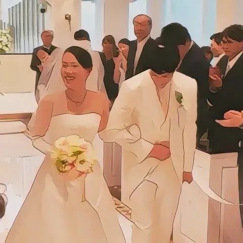 栗原恵 結婚式