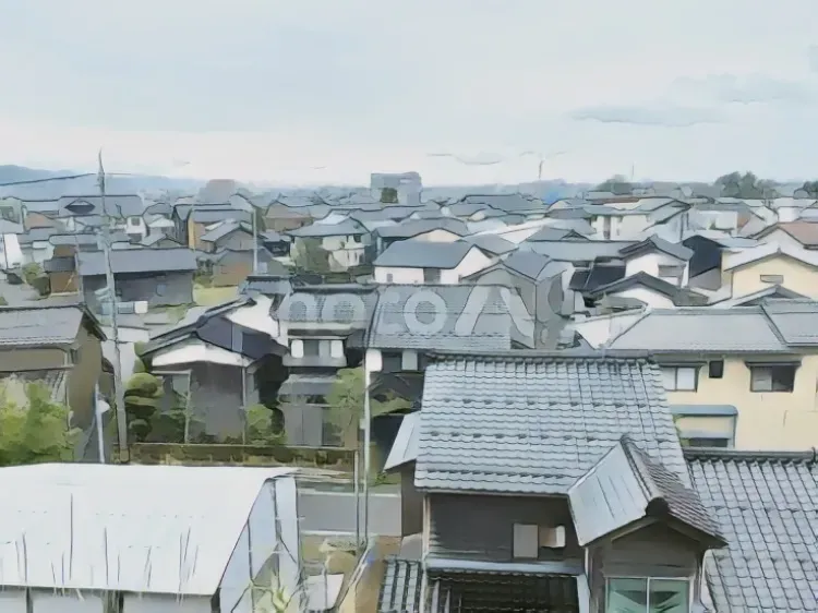 石川県津幡町の風景